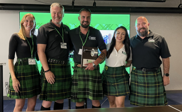 2025 Men In Kilts Window Cleaning Get Sh*t Done Award: Martin Villa of Kamloops, ON