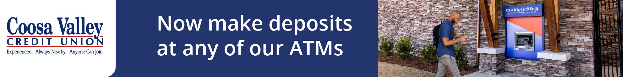 Deposit at the ATM