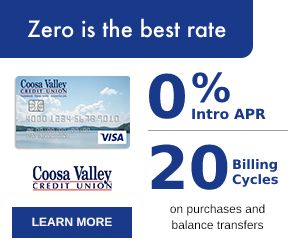 Credit Card Coosa Valley Credit Union