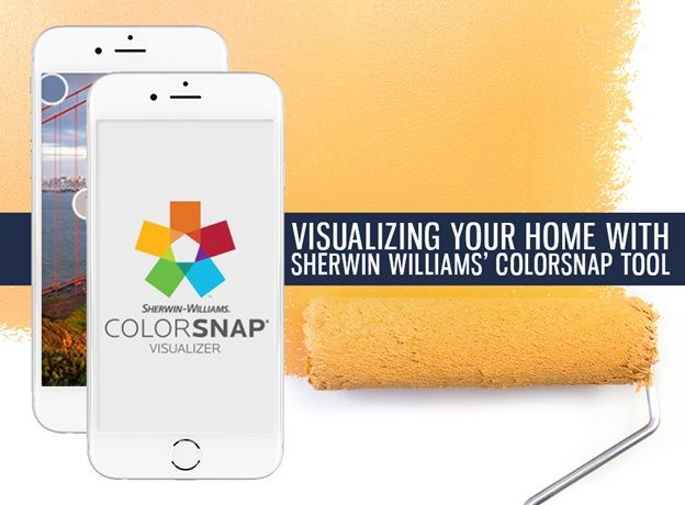 Sherwin Williams' ColorSnap Tool