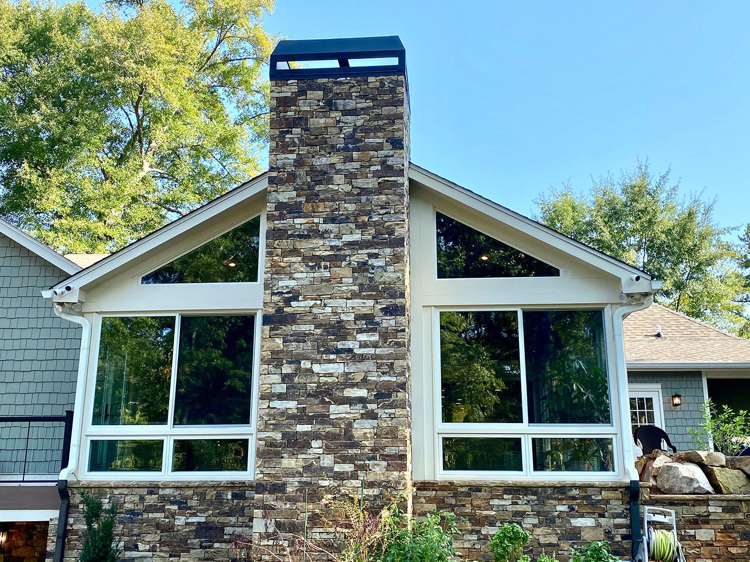 Georgia home with four-season room built by North Georgia Replacement Windows