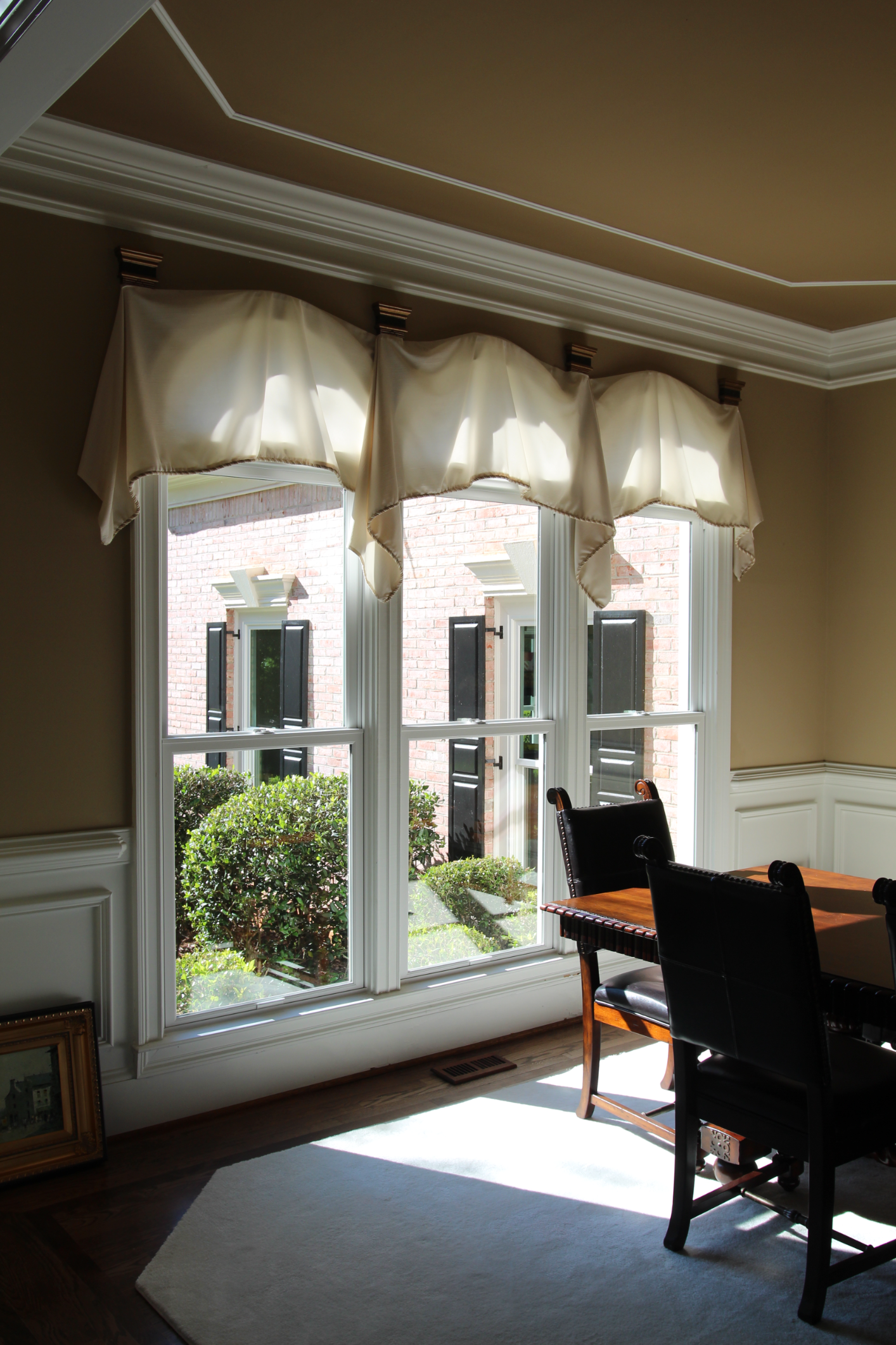 Dining room windows installed in a Duluth, GA home