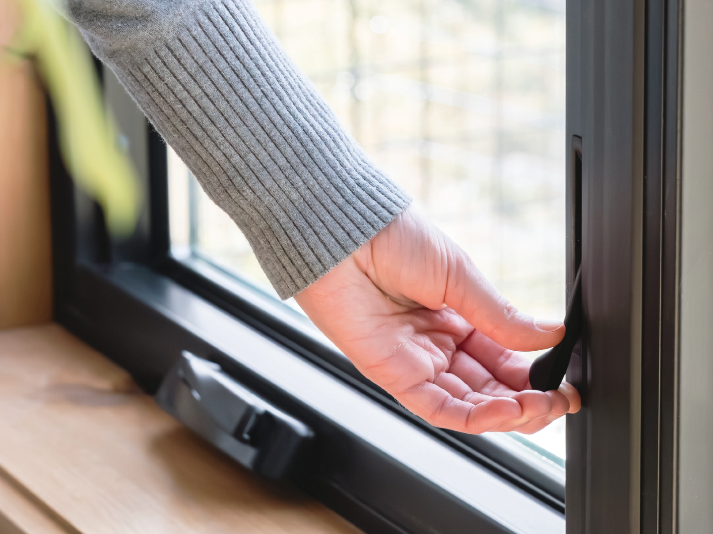 Casement windows from Infinity offer superior security with multi-point locks