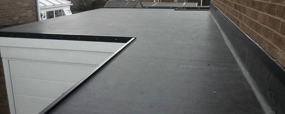 rubber membrane flat roof