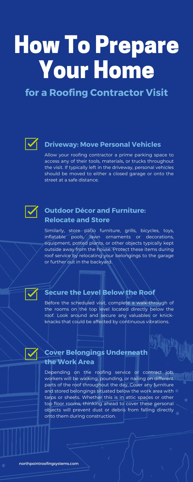 How To Prepare Your Home for a Roofing Contractor Visit