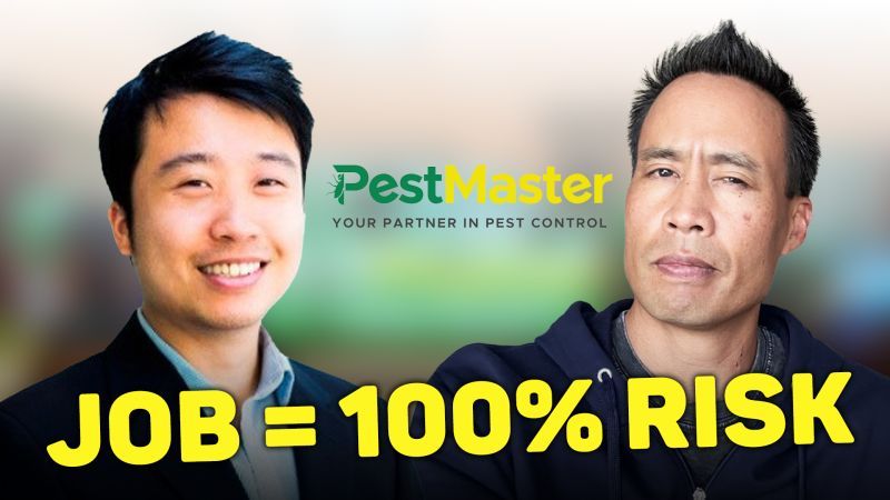 The Franchise Champion Show with Alan Regala (right), PestMaster franchisee Stephen Tsang