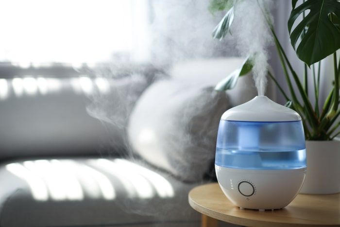 Small Humidifier on Table