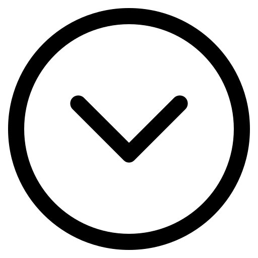 A down arrow