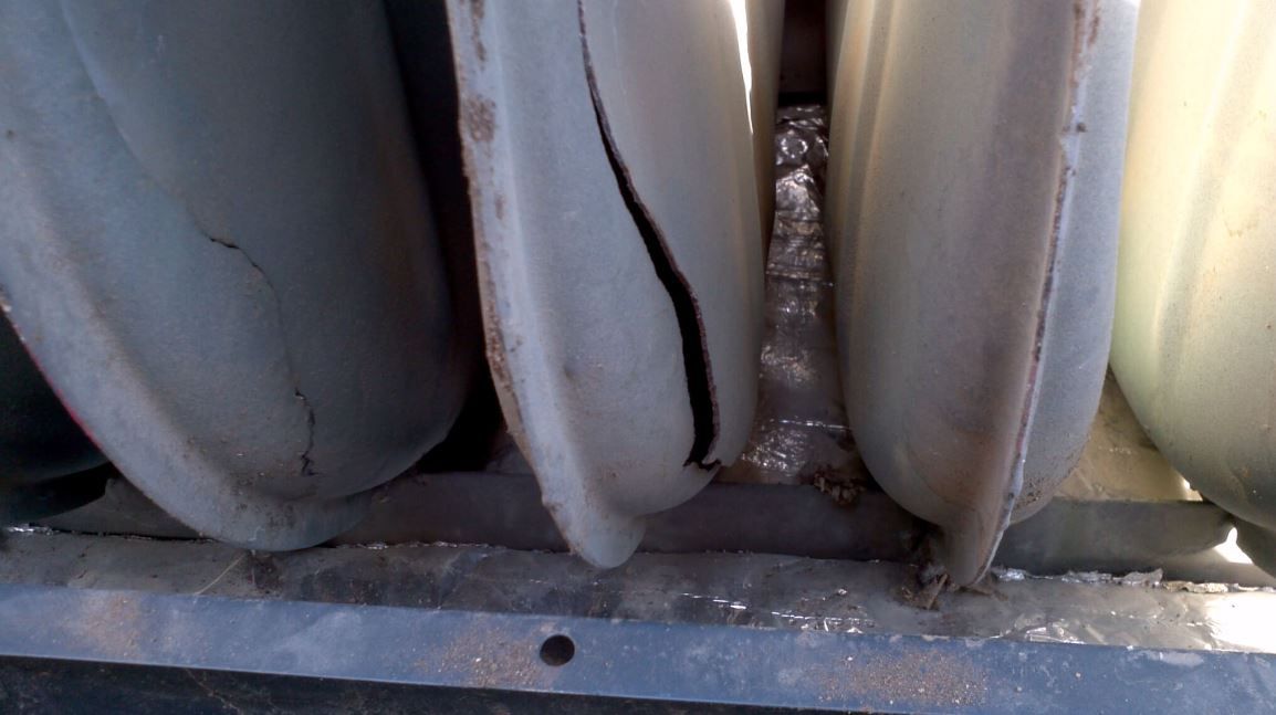 Signs of a Cracked Heat Exchanger