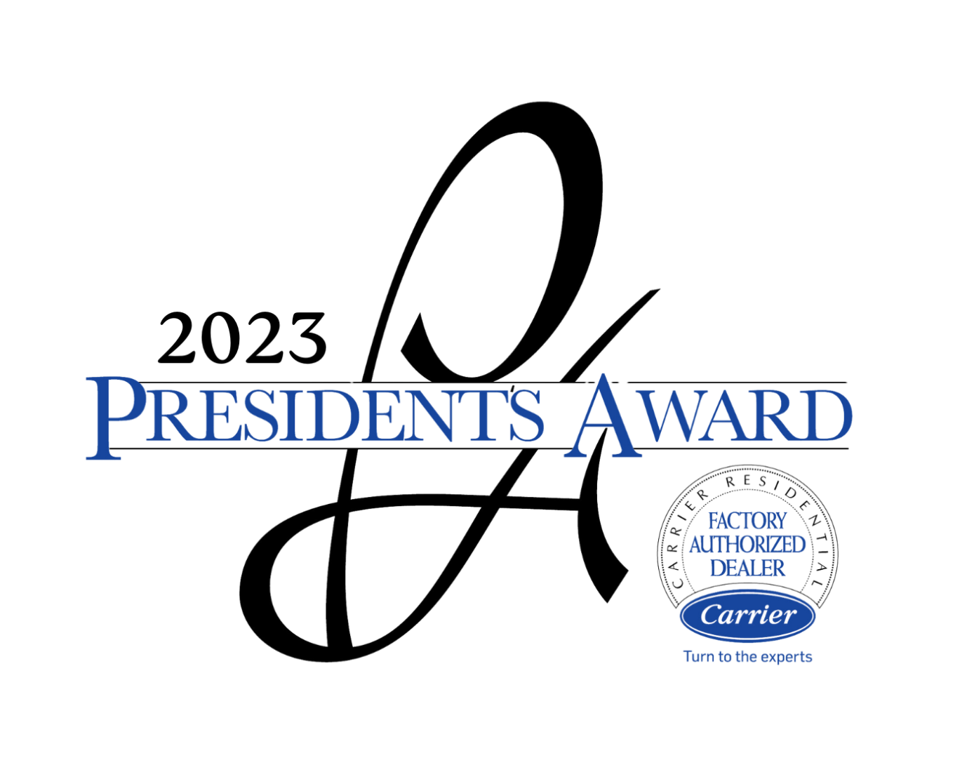 Logo Carrier President's Award Winner