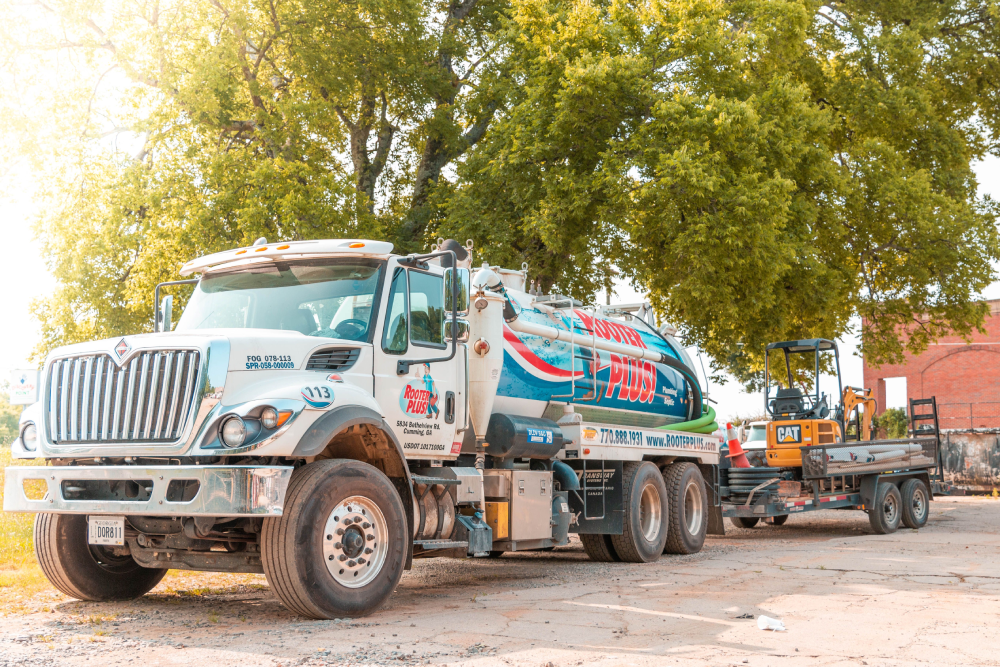 a canton ga septic tank truck