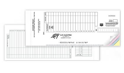 Deposit Ticket Books