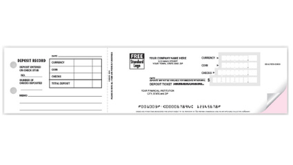 3-On-A Page Deposit Tickets