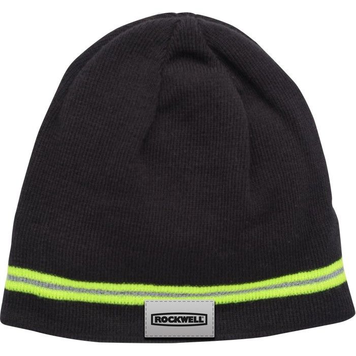 Beanie with Reflective Stripe