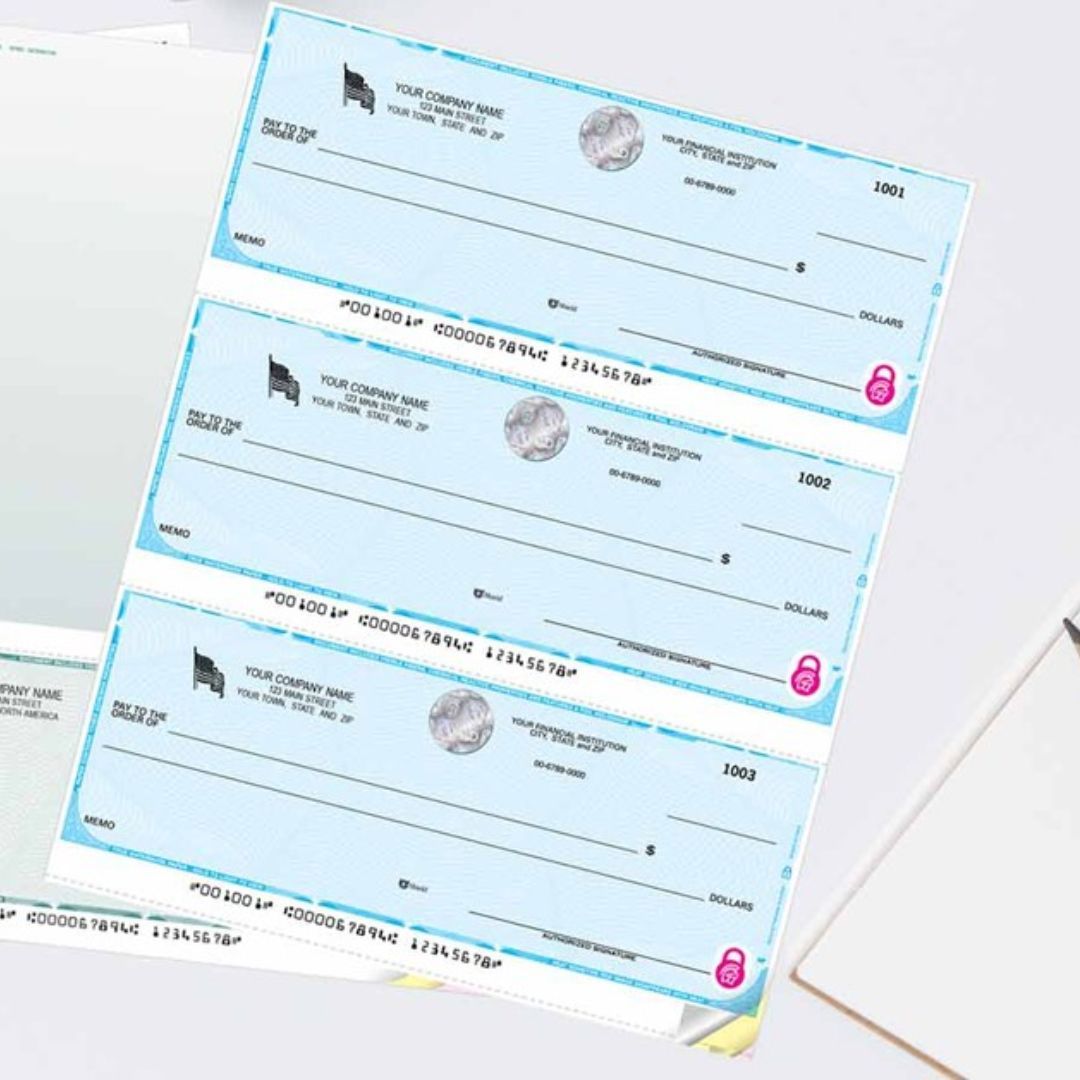 laser business checks