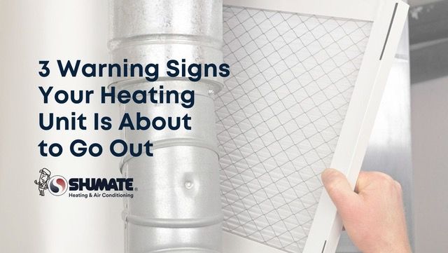 Warning signs your heater is going out near Atlanta
