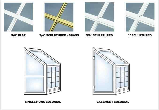 Garden Windows Grid Patterns