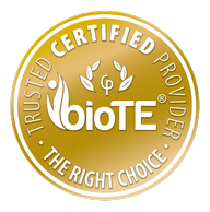 BioTE badge