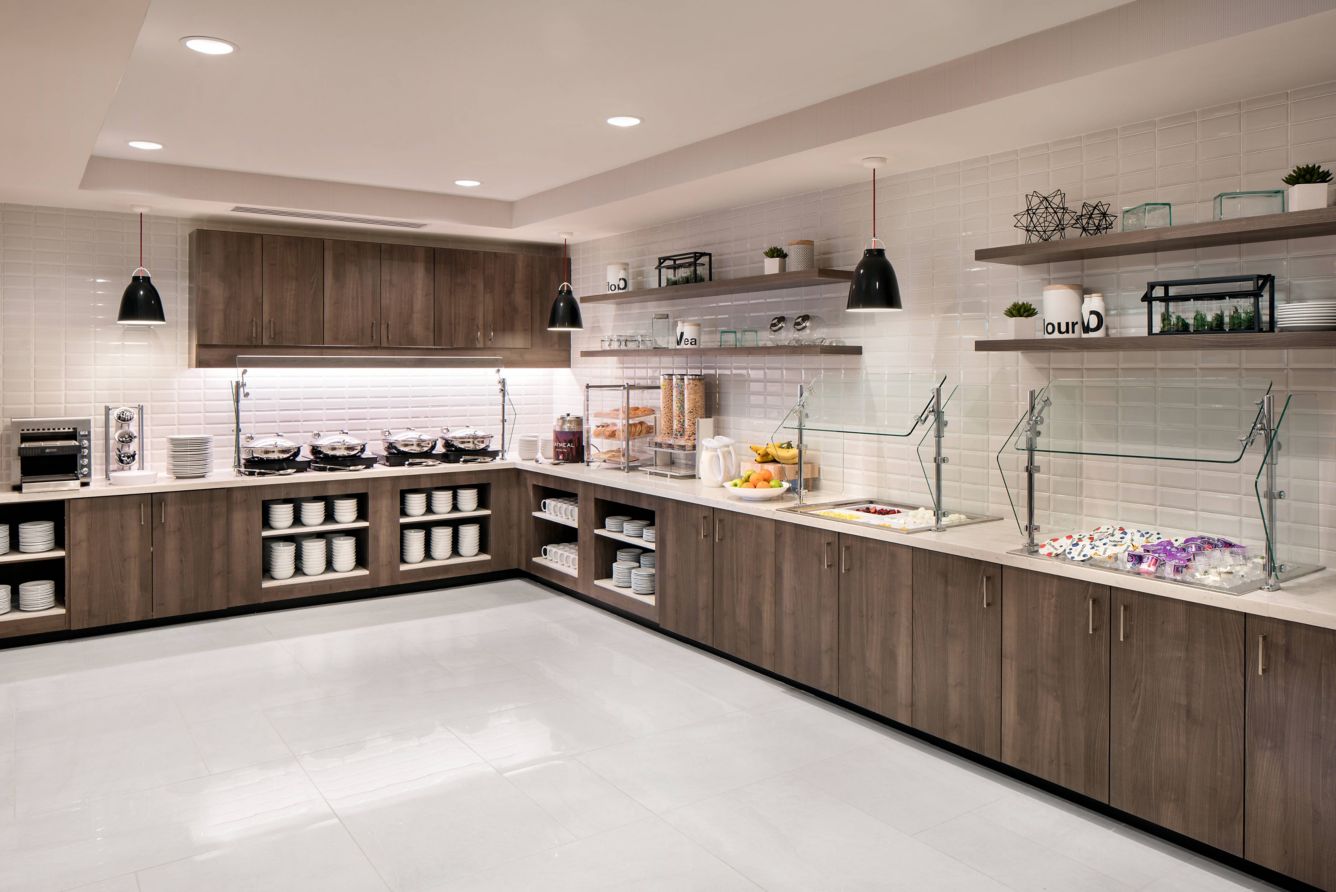 Residence Inn by Marriott Custom Public Area Breakfast Buffet Countertops
