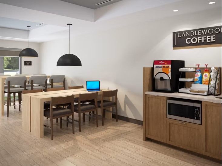 Candlewood Suites by IHG Custom Coffee Cabinetry and Countertops