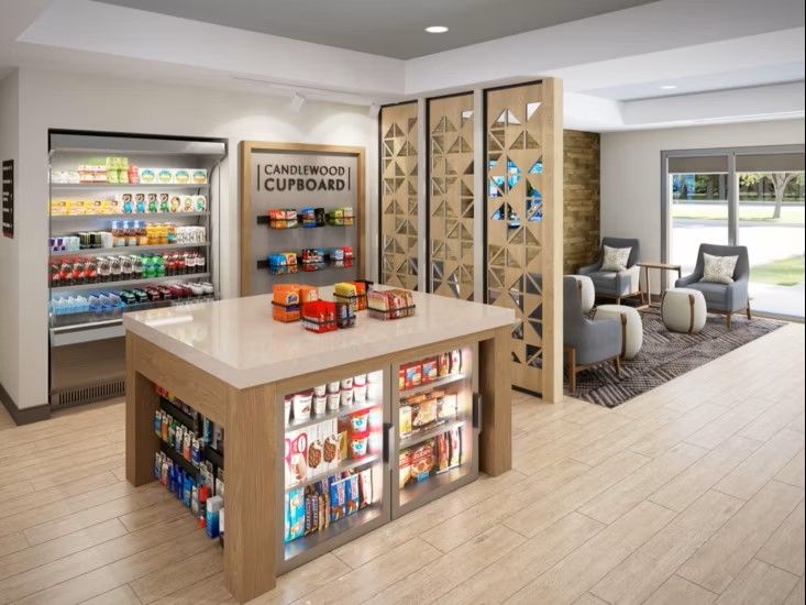 Candlewood Suites by IHG Custom Cupboard Millwork and Quartz