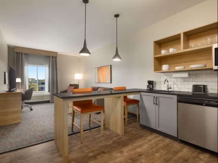 Candlewood Suites by IHG Custom Guest Room Kitchen Casework and Counters