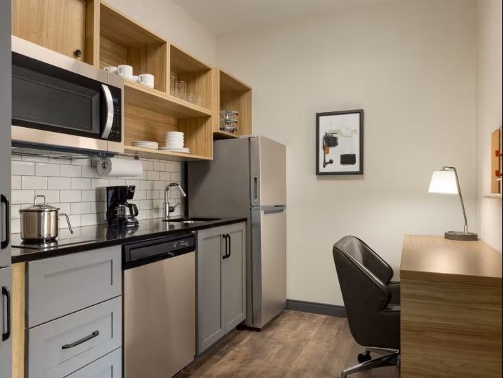Candlewood Suites by IHG Guest Kitchen Millwork and Countertops