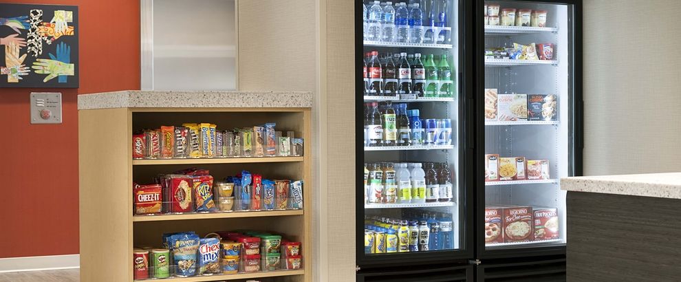 Home2Suites Custom Marketplace Casework