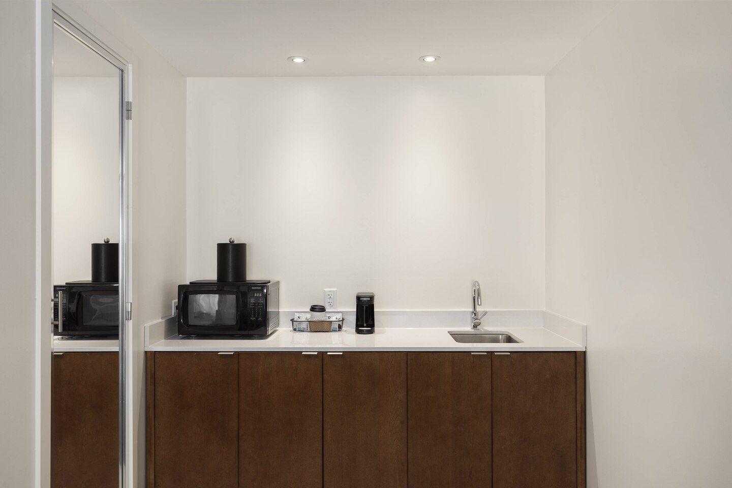 GEN 6 Marriott Courtyard Custom Wet Bar Cabinetry