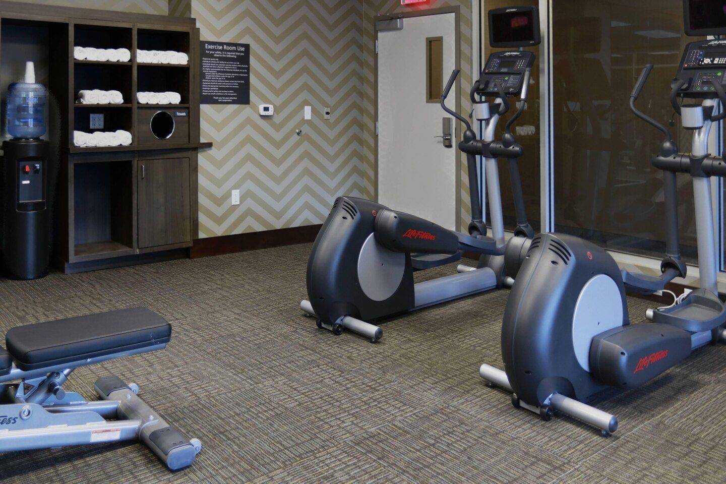 Residence Inn by Marriott Fitness Center Casework