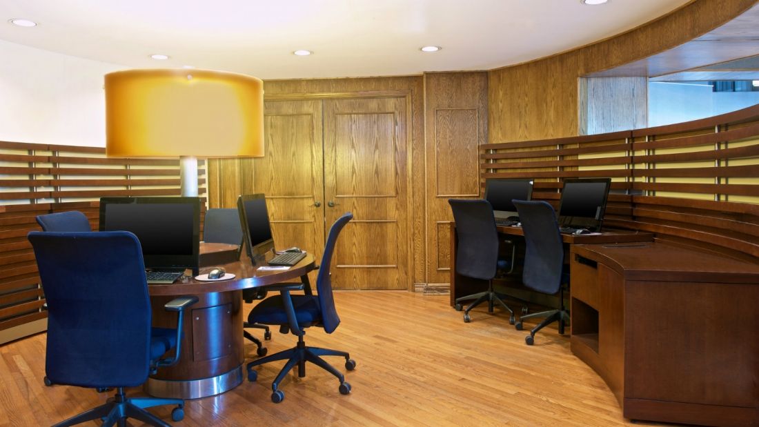 Sheraton Custom Business Center Casework