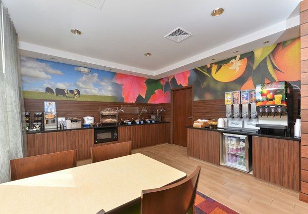 Fairfield Inn Custom Breakfast Area Cabinetry