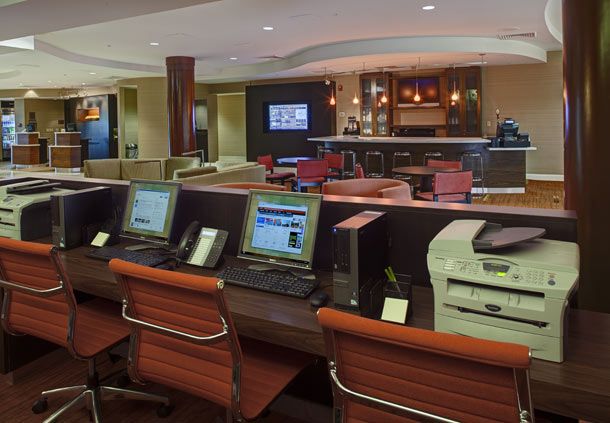 Courtyards Custom Business Center Millwork