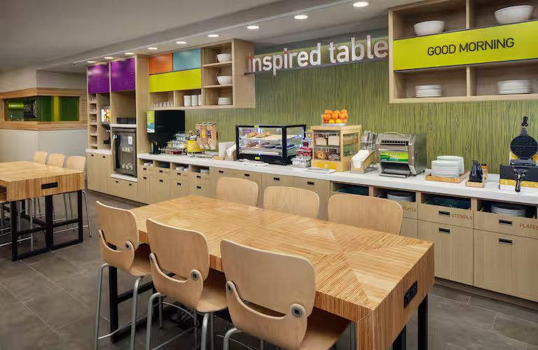 Home2 Suites Custom Breakfast Buffet Millwork
