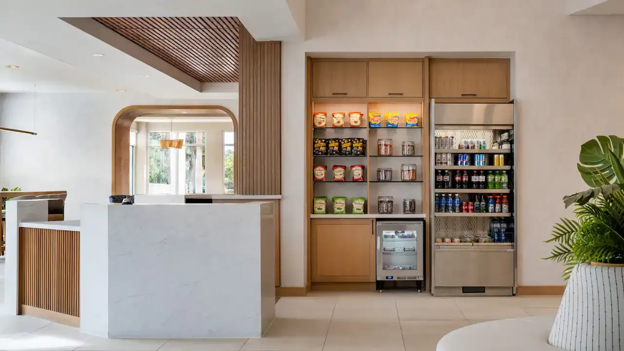 Hyatt Place Custom Grab & Go Millwork and Quartz Countertops