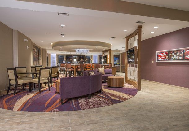 Springhill Suites Custom Lobby Millwork