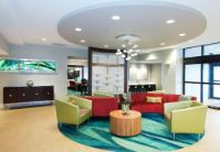 Springhill Suites Custom Lobby Millwork
