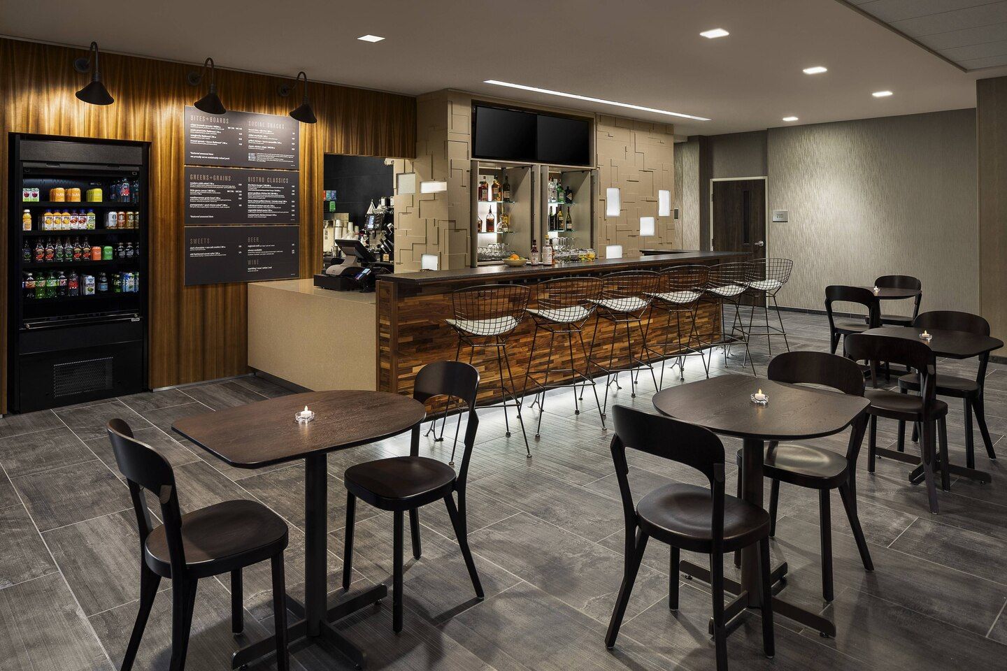GEN 6 Marriott Courtyard Custom Bar Millwork