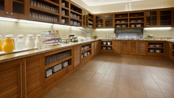 Hyatt Place Custom Breakfast Buffet Cabinetry