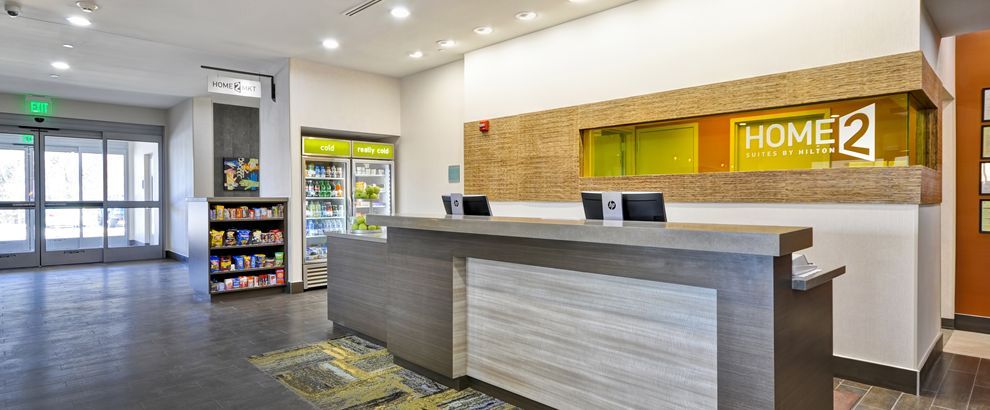 Home2Suites by Hilton Lobby Millwork