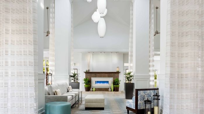Hilton Garden Inn Custom Lobby Millwork