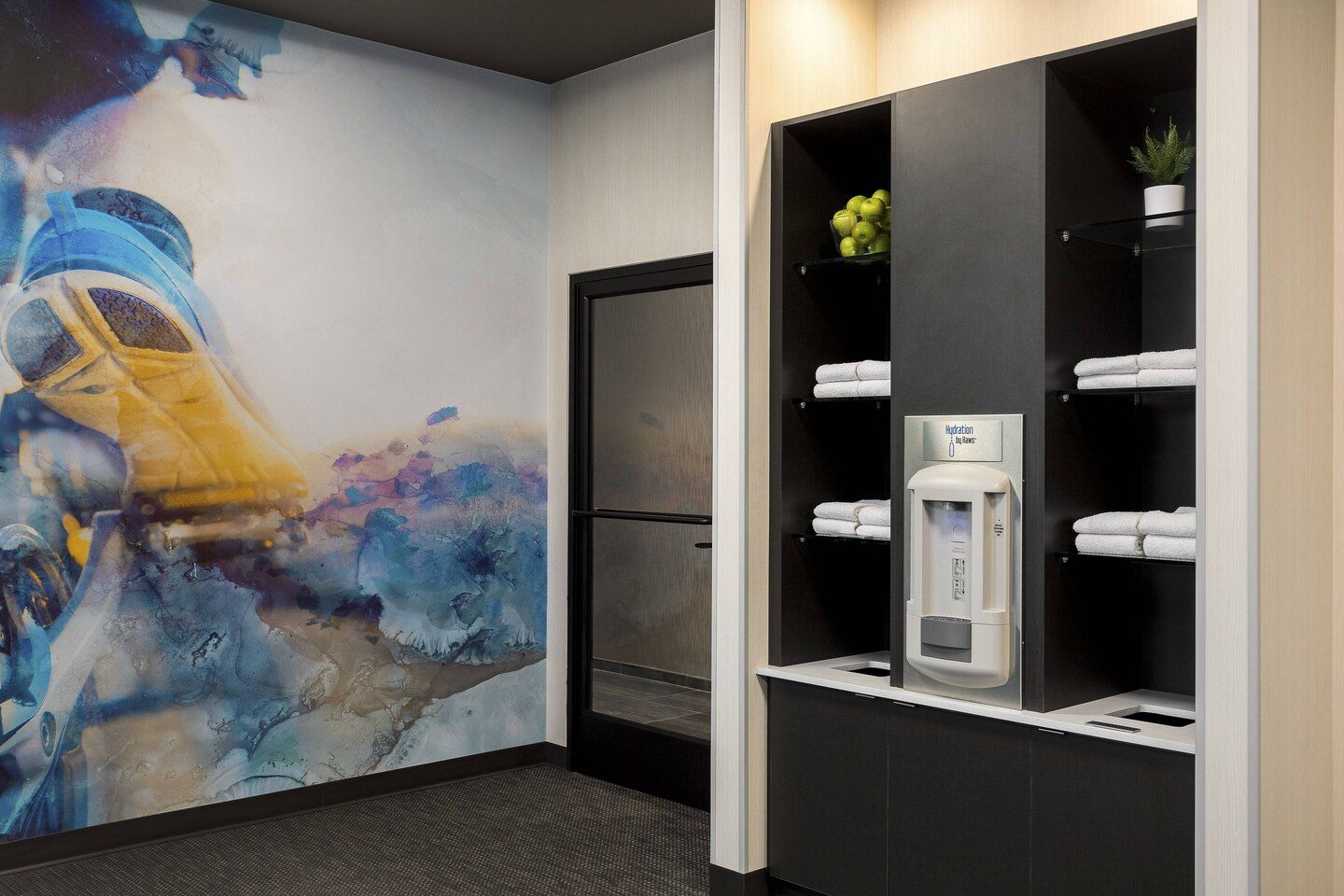 GEN 6 Marriott Courtyard Custom Hydration Station Millwork