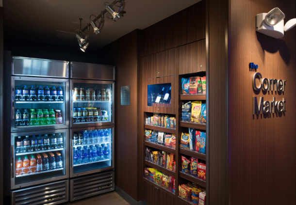 Fairfield Inn Custom Marketplace Cabinetry