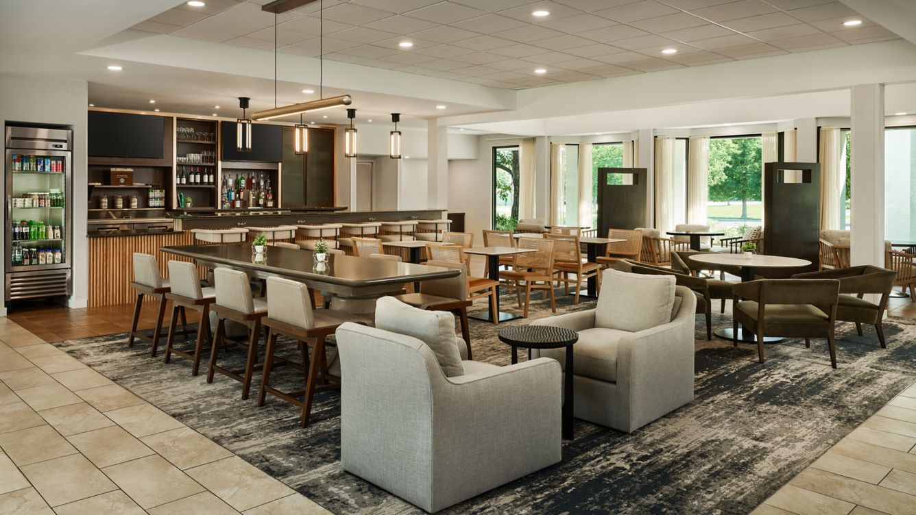 Courtyard by Marriott Custom Bar Area Millwork