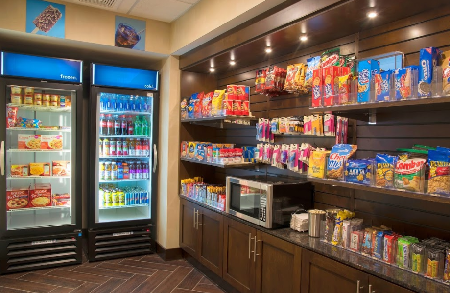 Hampton Inn Marketplace Cabinetry and Quartz 