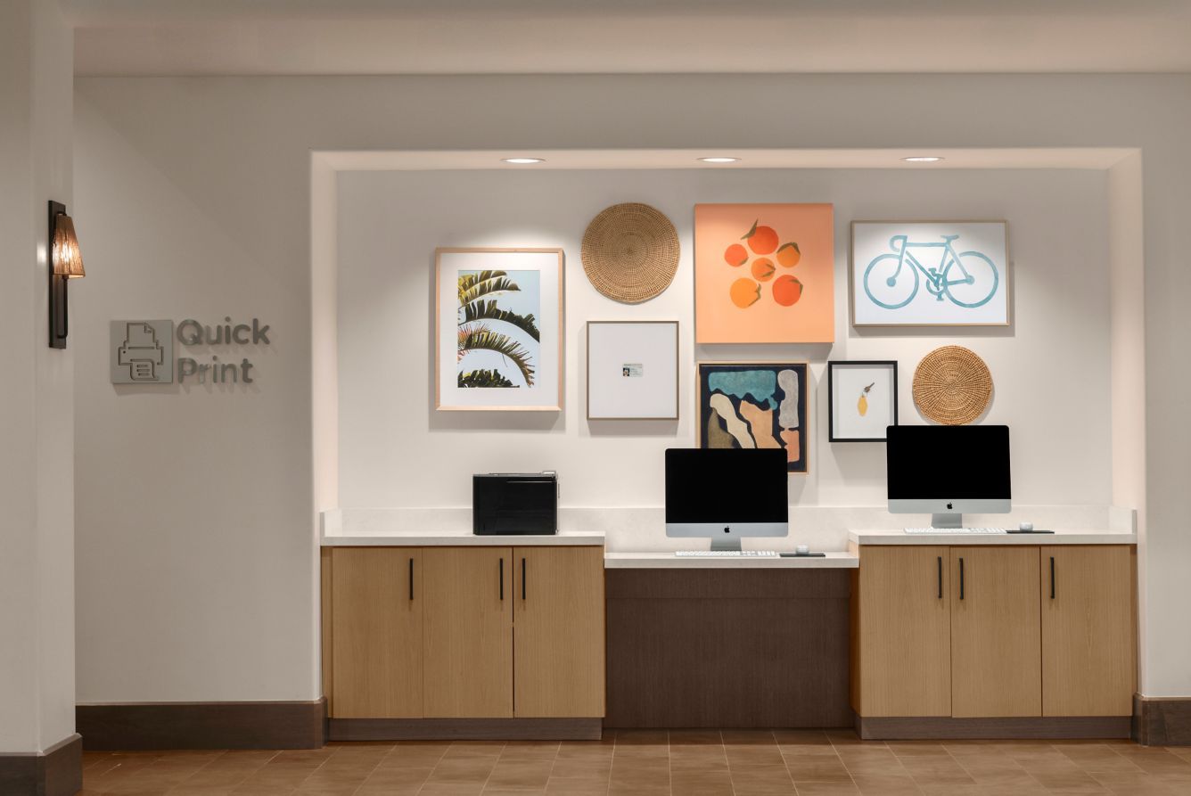 Courtyard by Marriott Custom Quick Print Cabinetry