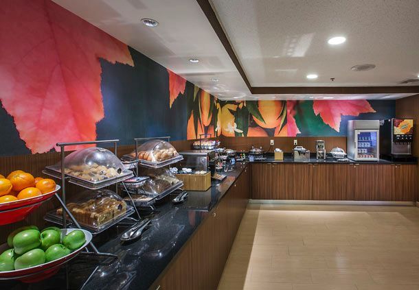 Fairfield Inn Custom Breakfast Bar Casework