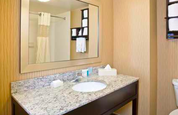 Hamptons & Hilton Garden Inn Guest Bath Vanity Base and Top