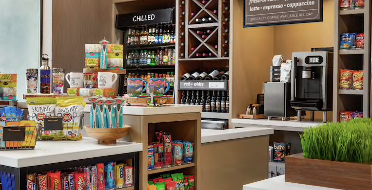 Hilton Garden Inn Custom Market Quartz and Millwork