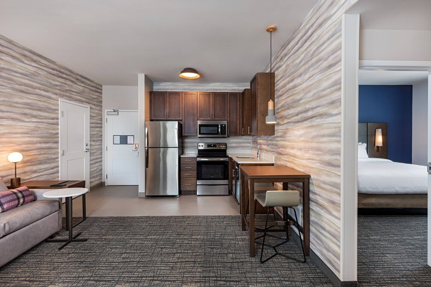 Residence Inn Custom Guestroom Kitchen Millwork